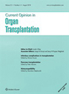Current Opinion in Organ Transplantation杂志封面